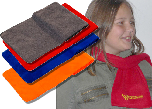 Werbeartikel Promotion-Fleece-Schal