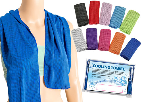 Werbeartikel Cooling Towel, Kühltuch, Sporttuch