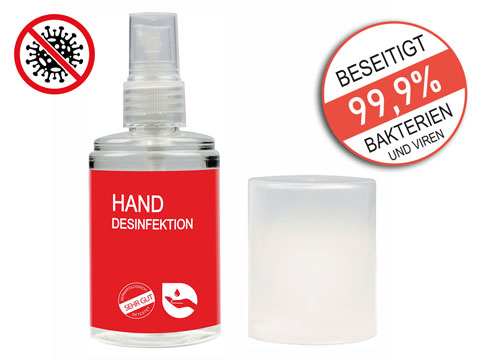 Werbeartikel Handdesinfektionsspray 100ml