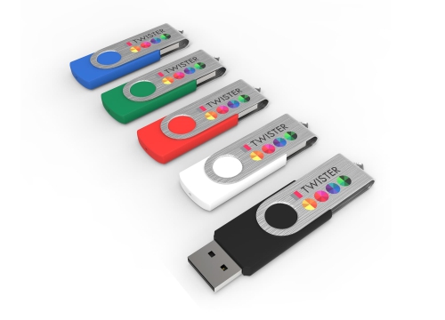 Werbeartikel USB Stick Twister