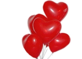 Werbeartikel  Herz-Luftballons