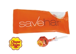 Werbeartikel  Mini Chupa Chups im Flowpack