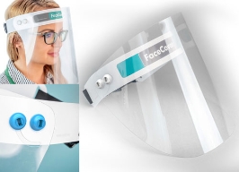 Werbeartikel  Face Shield, Face Cover, Gesichtsvisier