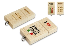 Werbeartikel  USB-Sticks Eco Wood