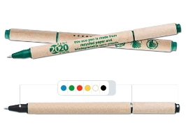 Werbeartikel  Kugelschreiber Green Planet Paper Pen