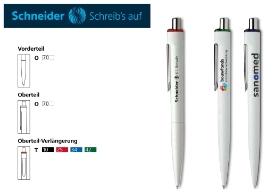 Werbeartikel  Schneider K1 Biosafe, Kugelschreiber